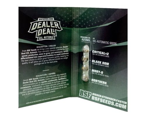 Paquete de semillas de marihuana Dealer Deal XXL Automix