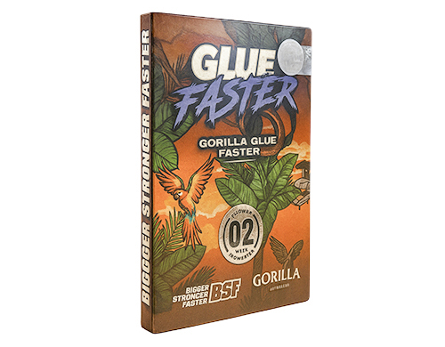 Envase original de semillas de cannabis Gorilla Glue Faster